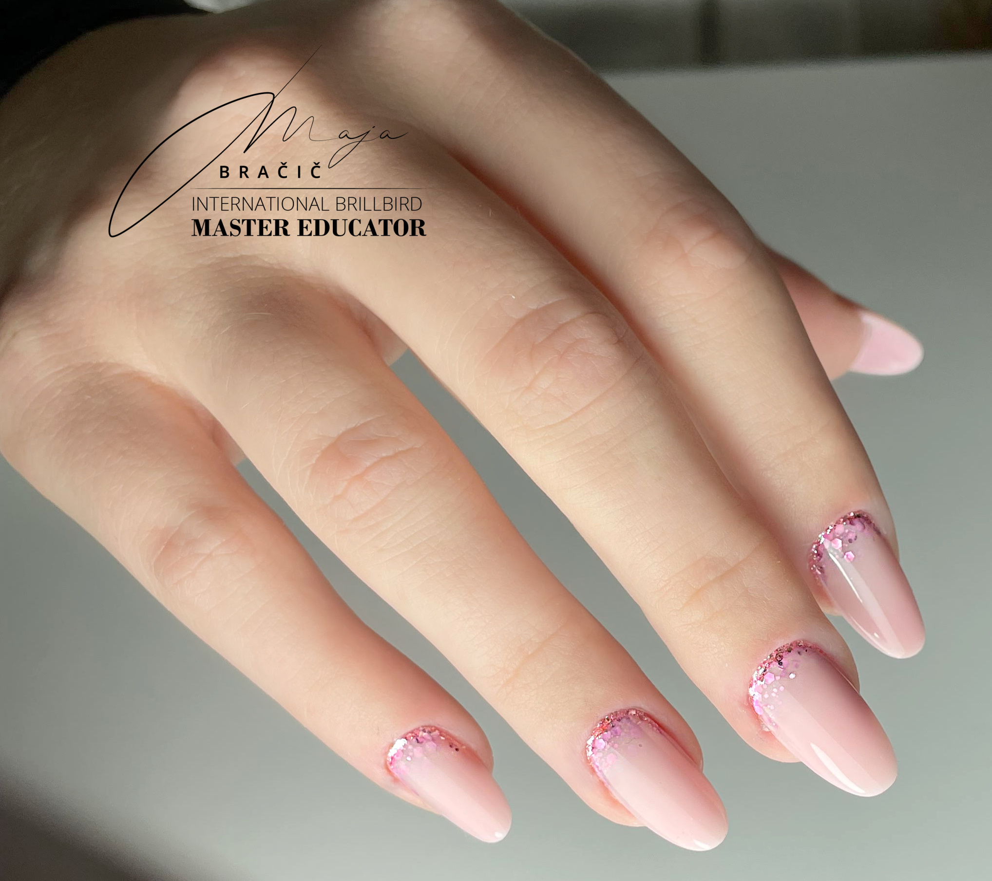 NEXT LEVEL BUILDER GEL BABY ROSE (15 ML) THF - slika 4