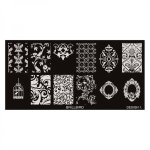 Nail stamp - design 1