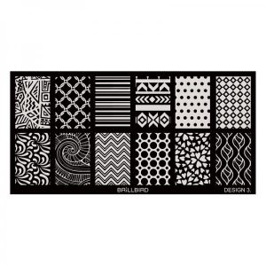 Nail stamp - design 3