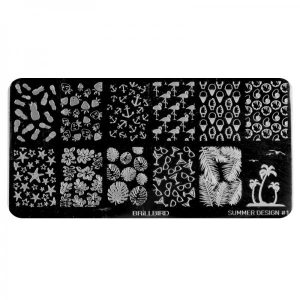Nail stamp - Summer design